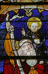 Fenêtre représentant Saint Christophe